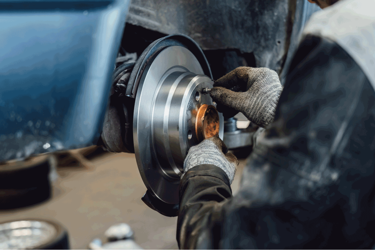 Bremsscheibenprüfung